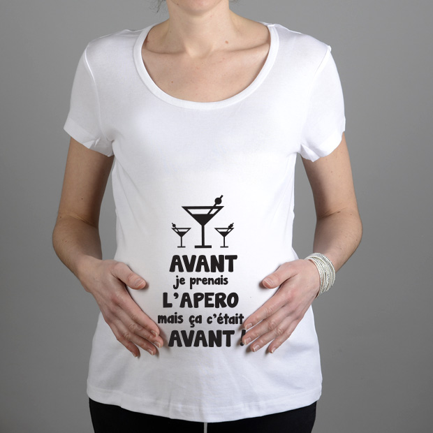 Femme Future Maman Bébé Drôle Grossesse Femme Enceinte Humour T-Shirt