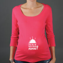 t-shirt de grossesse à message